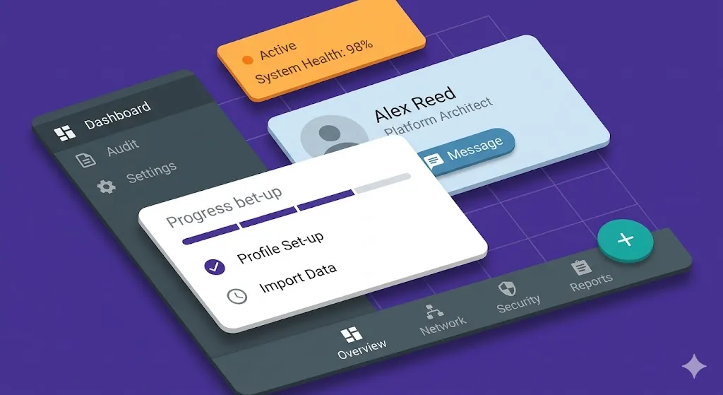 Representación conceptual de un sistema de diseño adaptativo y dinámico